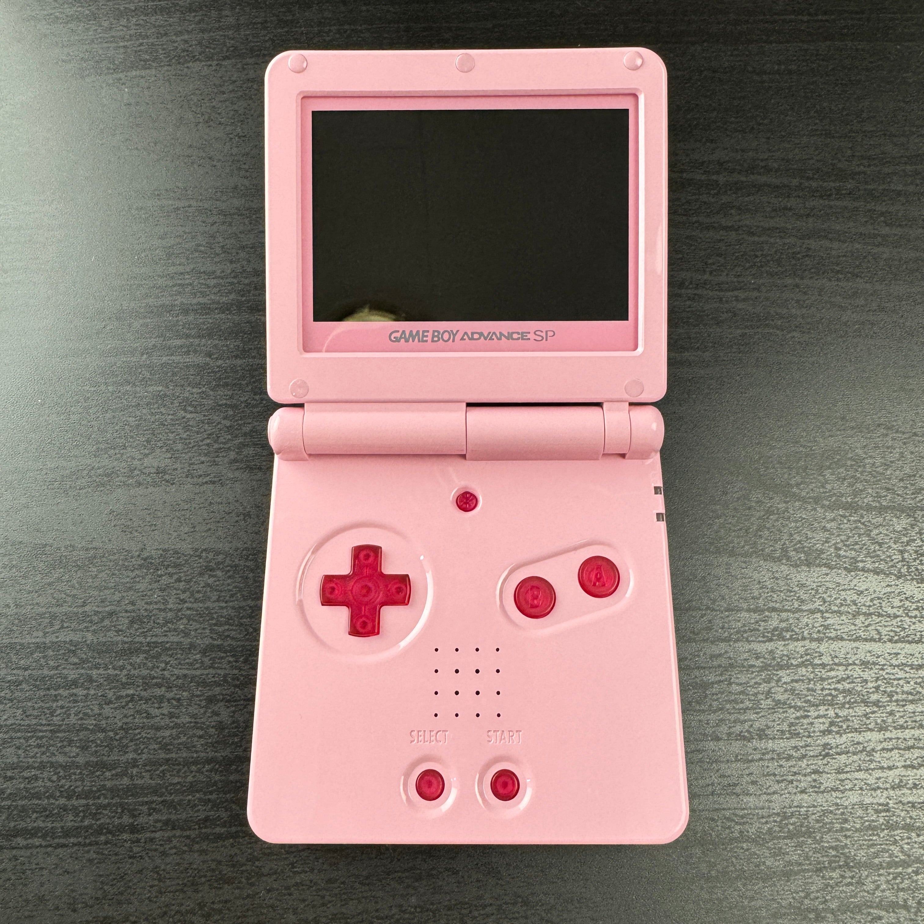 Modded Game Boy Advance SP W/ IPS V2 Screen (Peach)