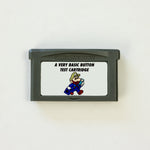 Load image into Gallery viewer, A Very Basic Button Test Cartridge (GBA)
