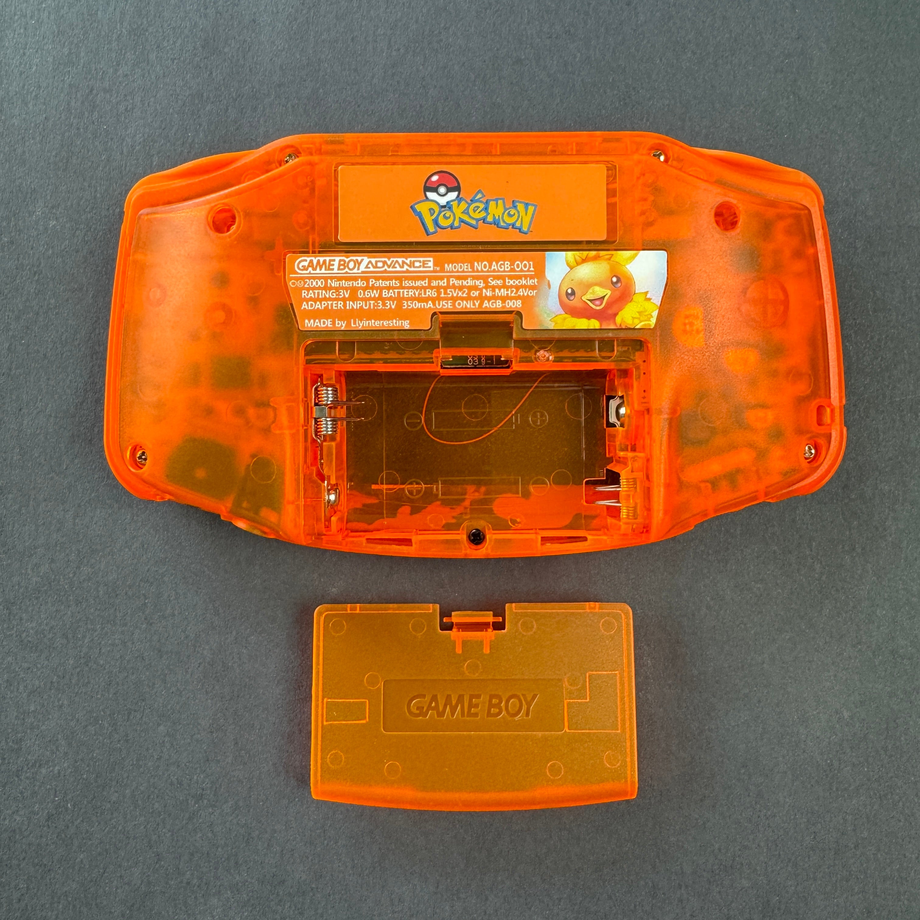 Modded Game Boy Advance W/ IPS V2 Screen (Torchic)