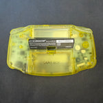 Load image into Gallery viewer, Modded Game Boy Advance W/ Laminated IPS V5 Screen (Clear Yellow)
