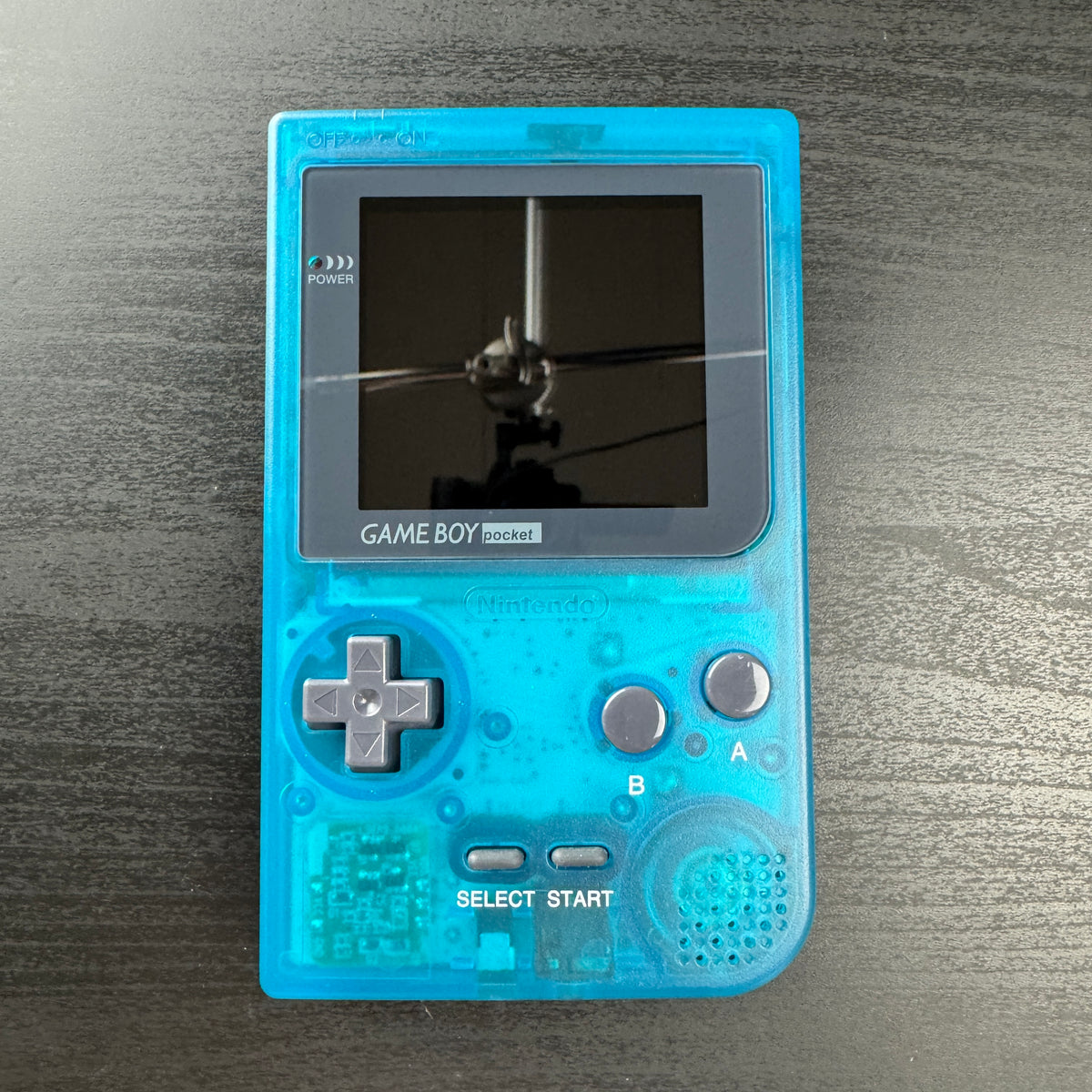 Modded Game Boy Pocket w/ IPS Display (Clear Blue) – Retro Remastered