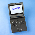 Load image into Gallery viewer, Modded Game Boy Advance SP W/ IPS V5 Screen (All Black)
