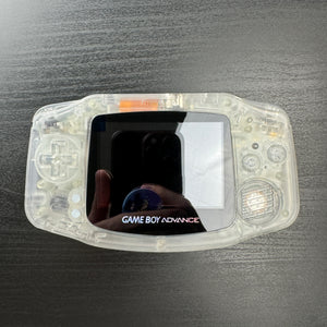 Modded Game Boy Advance W/ IPS V2 Screen (All Clear)