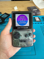 Load image into Gallery viewer, Modded Game Boy Color w/ AMOLED Display (Clear Black)
