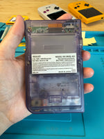 Load image into Gallery viewer, Modded Game Boy Pocket w/ Laminated IPS Display (Atomic Purple)
