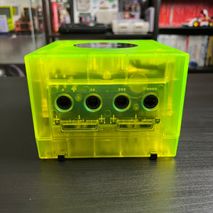 Extreme Green Modded GameCube (New Shell DOL-001)