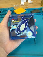 Load image into Gallery viewer, Modded Game Boy Advance SP W/ IPS V5 Screen (Kyogre)

