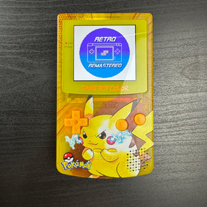 Modded GameBoy Color w/ IPS Display (Pikachu)