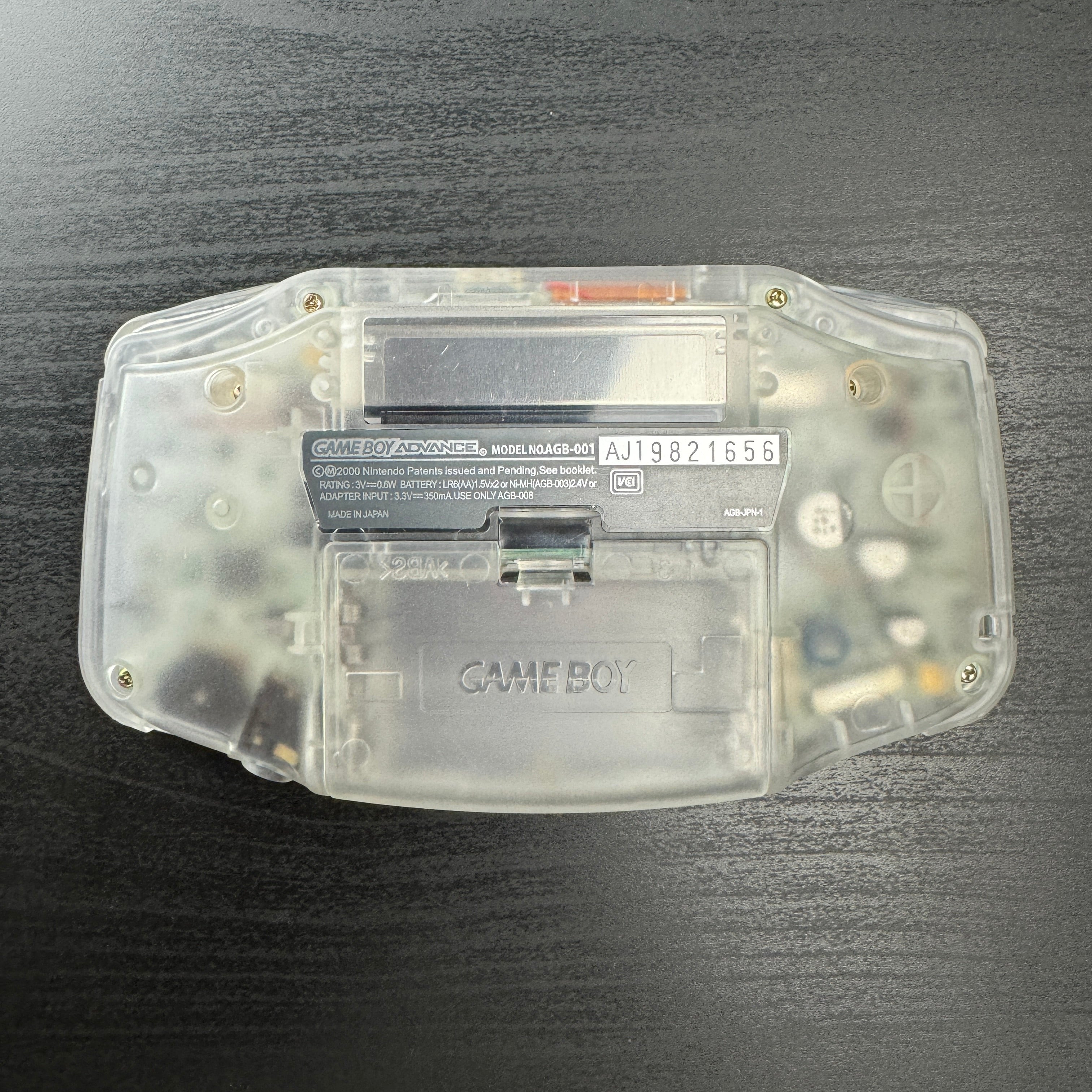 Modded Game Boy Advance W/ IPS V5 Screen (All Clear)