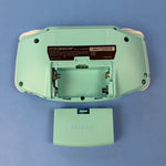 Load image into Gallery viewer, Modded Game Boy Advance W/ Laminated IPS V5 Screen (Cyan and White)
