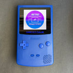 Load image into Gallery viewer, Modded Game Boy Color w/ AMOLED Display (All Blue)
