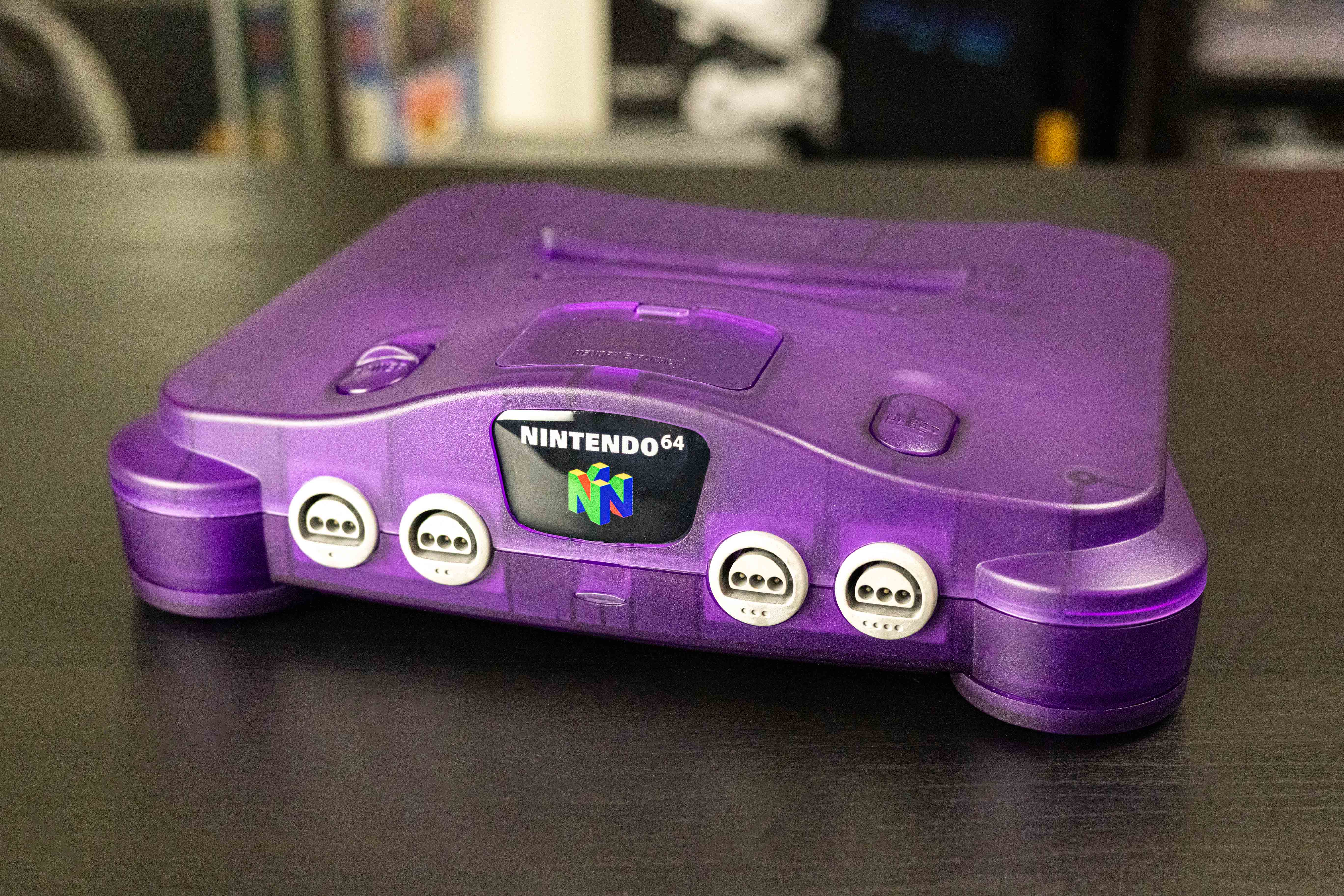 HDMI Modded N64 (Clear Purple)