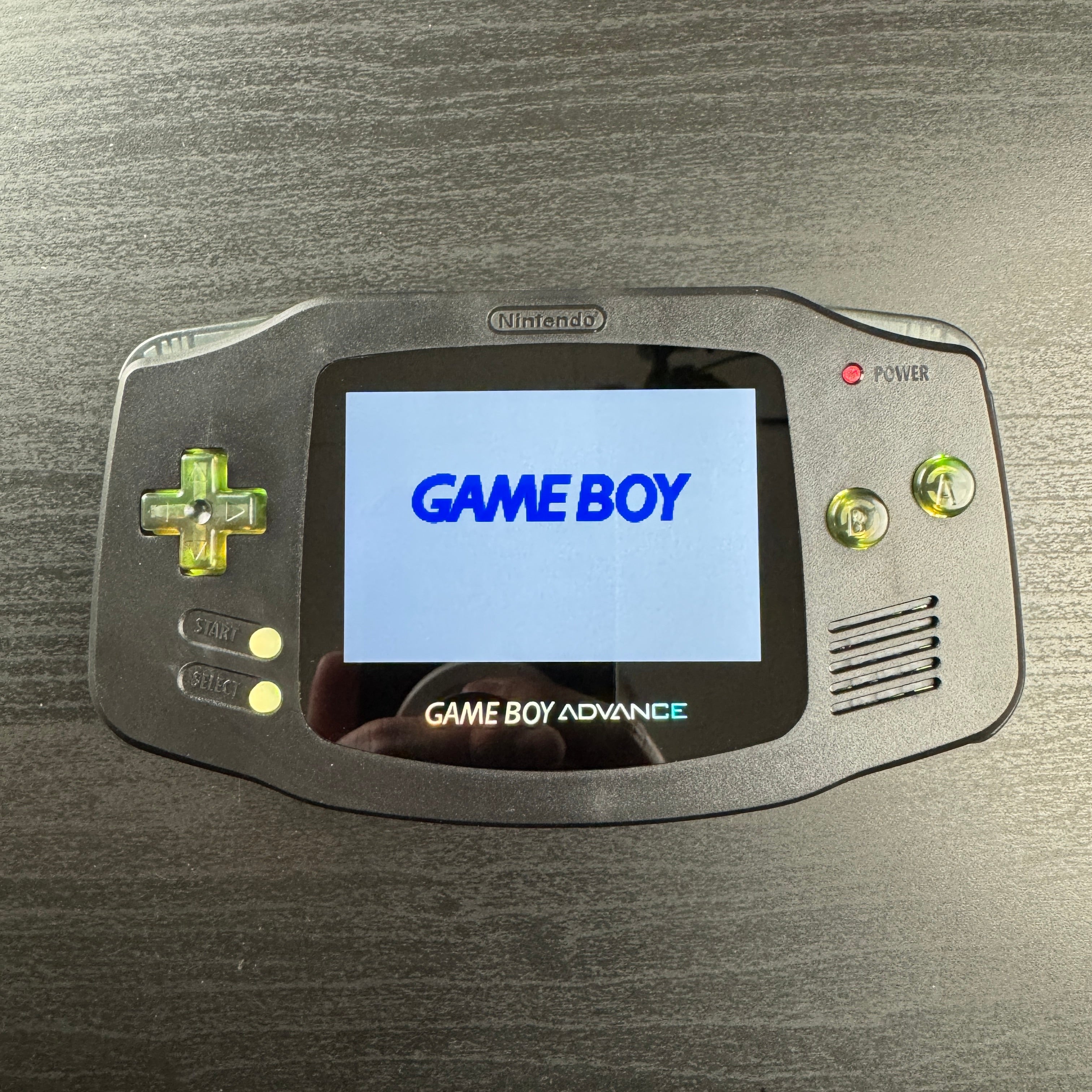 Modded Game Boy Advance W/ Laminated IPS FP 3.0 Screen (Black w/ Upgraded FP Mobo)