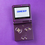 Load image into Gallery viewer, Modded Game Boy Advance SP W/ IPS V5 Screen (Purple)
