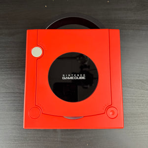 Red Modded GameCube (NEW Shell DOL-001)