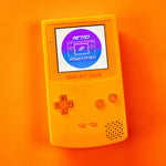 Load image into Gallery viewer, Modded Game Boy Color w/ IPS Display (Orange)
