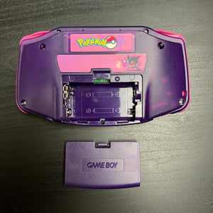 Modded Game Boy Advance W/ IPS Screen (Gengar)