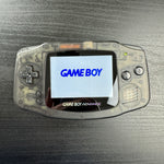 Load image into Gallery viewer, Modded Game Boy Advance W/ IPS V2 Screen (Clear Black)
