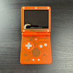 Load image into Gallery viewer, Modded Game Boy Advance SP W/ IPS V2 Screen (Clear Orange)
