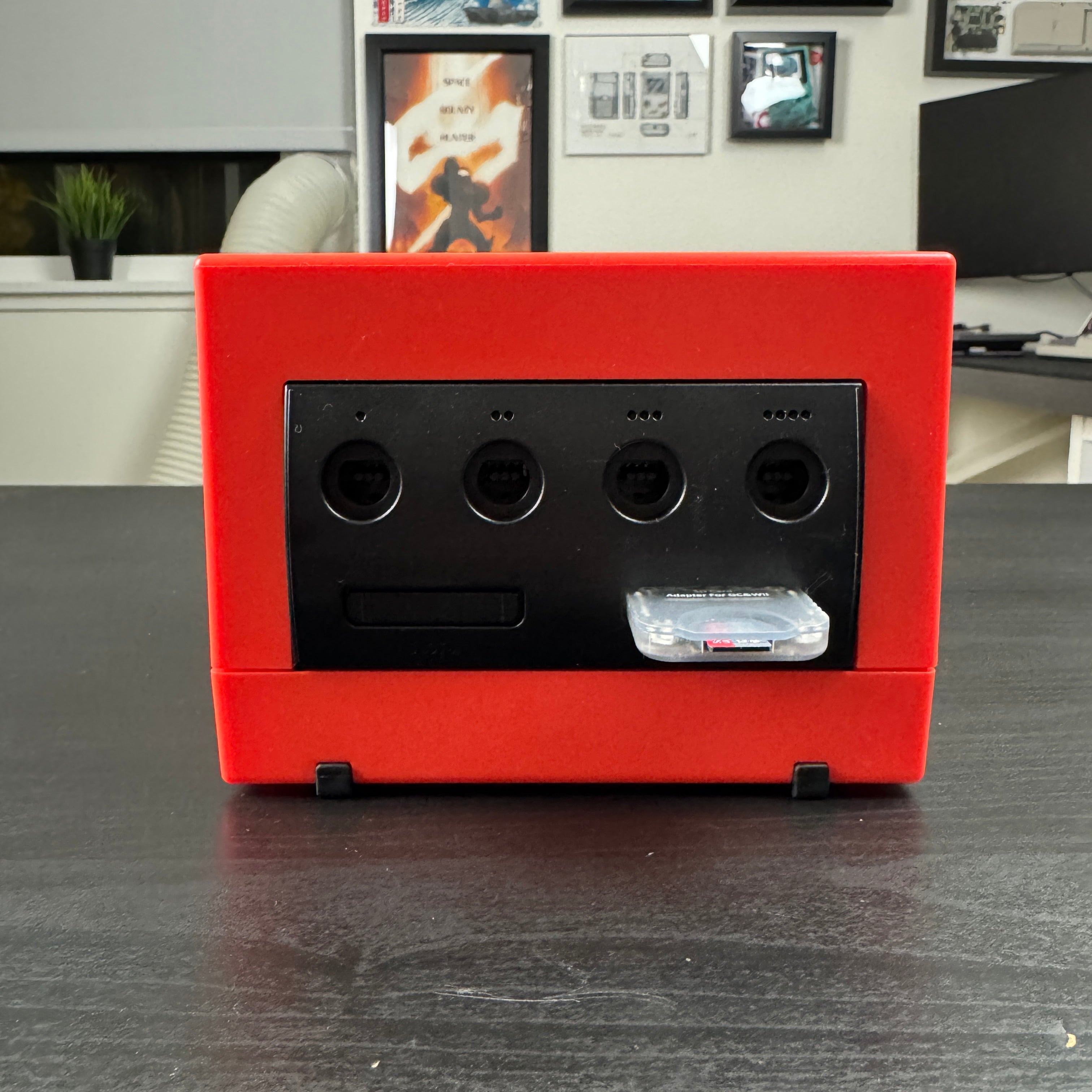 HDMI Modded Red GameCube (NEW Shell DOL-101)