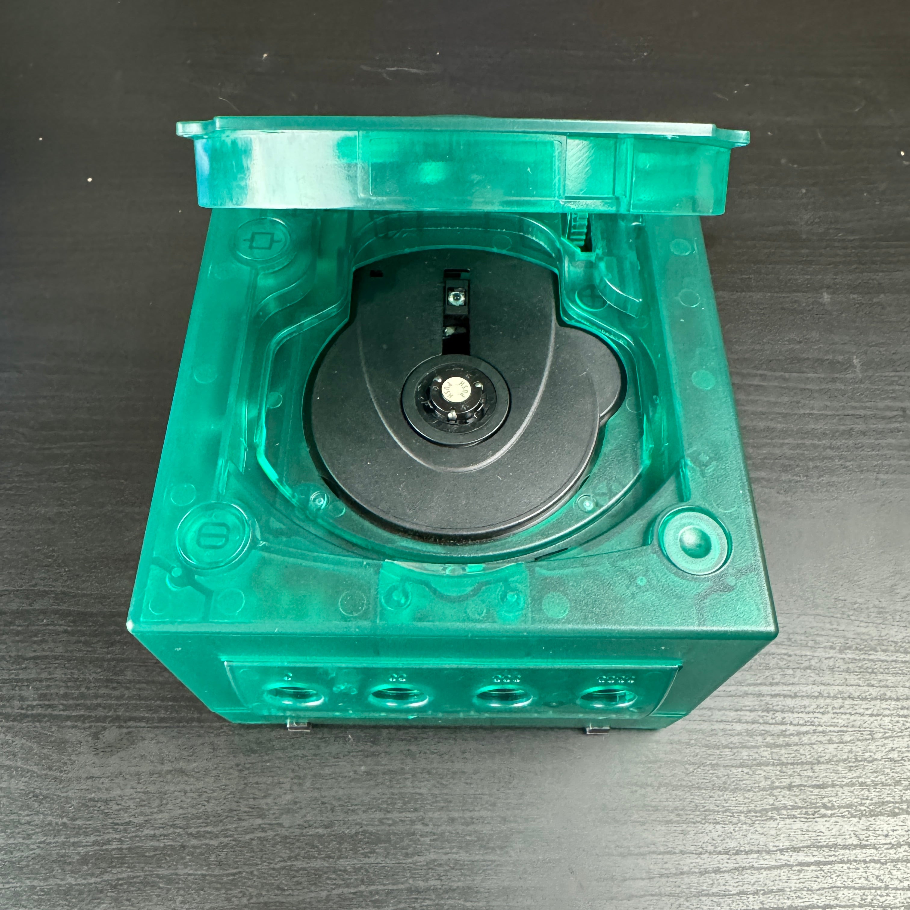 Clear Green Modded GameCube (New Shell DOL-001)