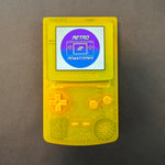Load image into Gallery viewer, Modded Game Boy Color w/ IPS Display (Clear Yellow)
