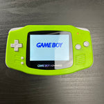 Load image into Gallery viewer, Modded Game Boy Advance W/ Laminated IPS V5 Screen (Lime)

