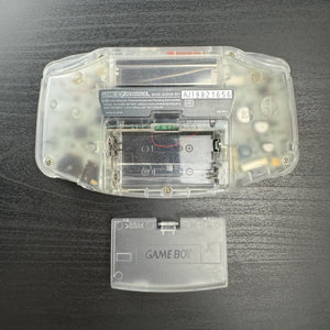 Modded Game Boy Advance W/ IPS V5 Screen (All Clear)