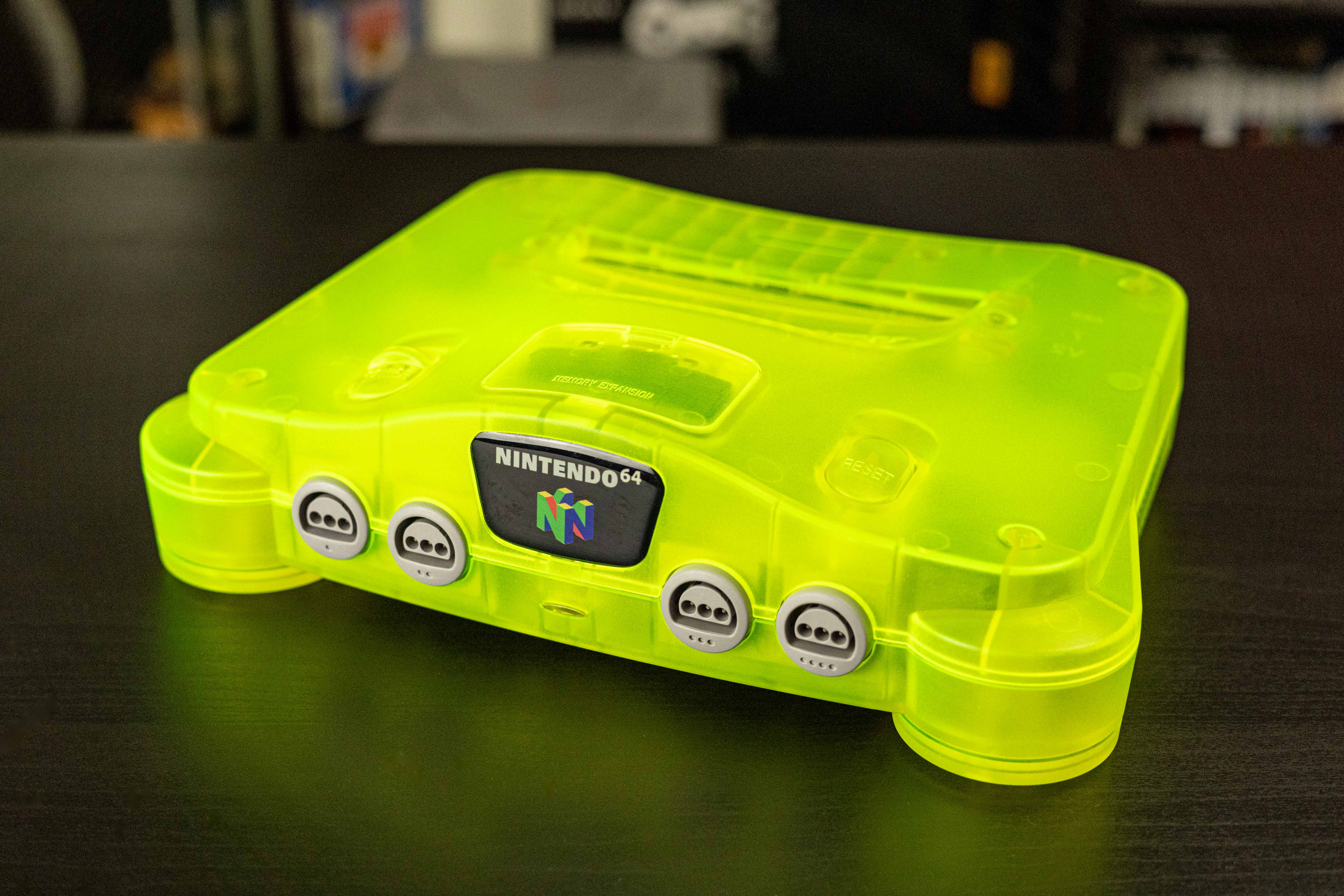 HDMI Modded N64 (Extreme Green)