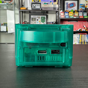 Clear Green Modded GameCube (New Shell DOL-001)