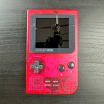 Load image into Gallery viewer, Modded Game Boy Pocket w/ IPS Display (Clear Red/Pink)
