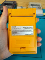 Load image into Gallery viewer, Modded Game Boy Pocket w/ Laminated IPS Display (Yellow)
