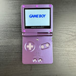 Load image into Gallery viewer, Modded Game Boy Advance SP W/ IPS V5 Screen (Purple)
