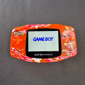 Modded Game Boy Advance W/ IPS V2 Screen (Torchic)