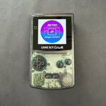 Load image into Gallery viewer, Modded Game Boy Color w/ AMOLED Display (Clear Black)
