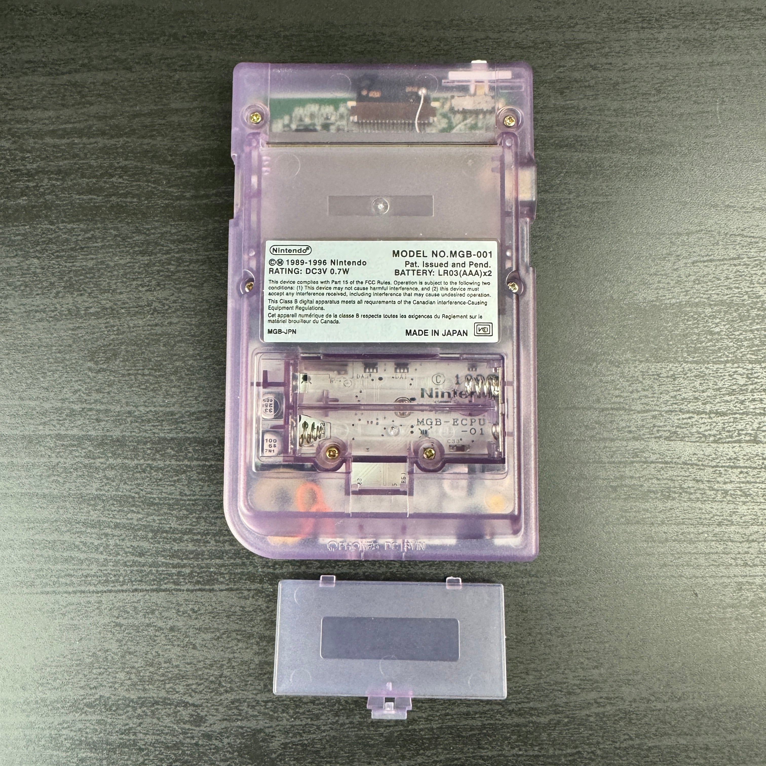Modded GameBoy Pocket w/ IPS Display (Gengar)
