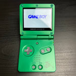Load image into Gallery viewer, Modded Game Boy Advance SP W/ IPS Screen (Emerald)
