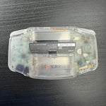 Load image into Gallery viewer, Modded Game Boy Advance W/ Laminated IPS V5 Screen (Clear and White)
