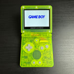Load image into Gallery viewer, Modded Game Boy Advance SP W/ IPS V2 Screen (Extreme Green)
