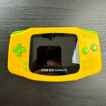 Load image into Gallery viewer, Modded Game Boy Advance W/ IPS V2 Screen (Yellow and Lime)
