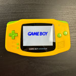 Load image into Gallery viewer, Modded Game Boy Advance W/ IPS V2 Screen (Yellow and Lime)
