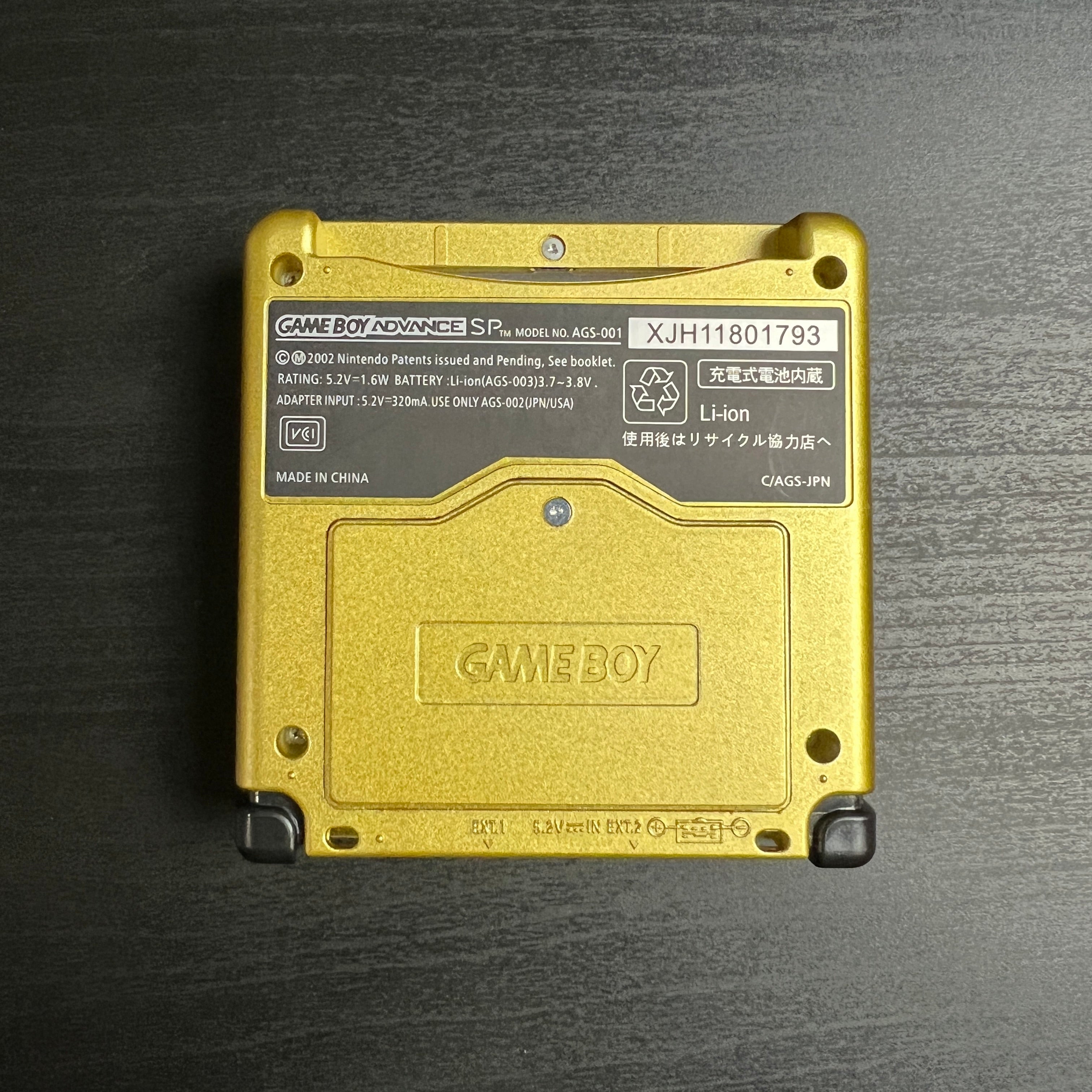Modded Game Boy Advance SP W/ IPS V5 Screen (Zelda)