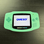 Load image into Gallery viewer, Modded Game Boy Advance W/ Funnyplaying IPS Screen (Cyan)
