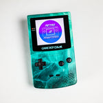 Load image into Gallery viewer, Modded Game Boy Color w/ AMOLED Display (Black Ice)
