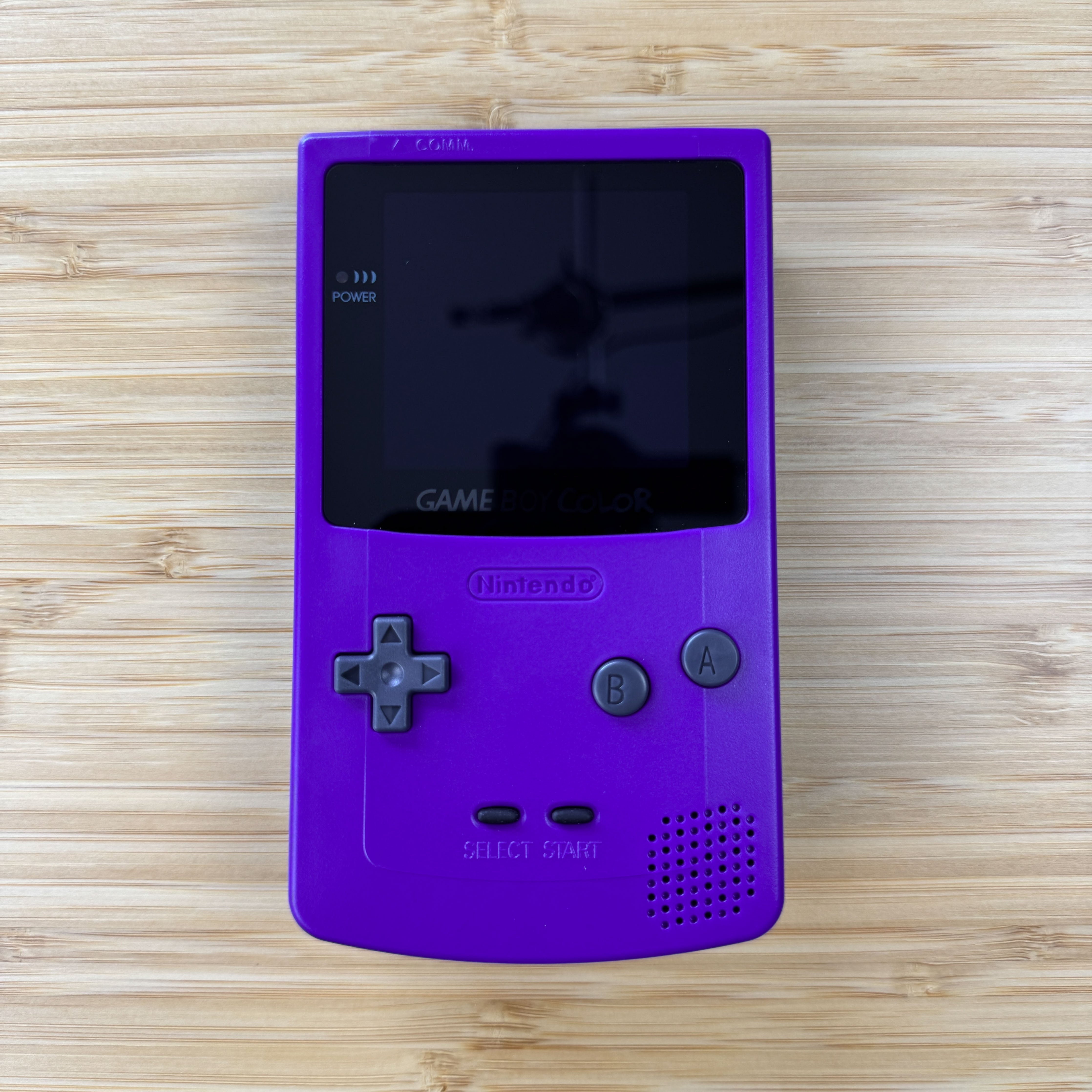 Modded Game Boy Color w/ AMOLED Display (Classic Grape)