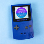 Load image into Gallery viewer, Modded Game Boy Color w/ AMOLED Display (Blue)
