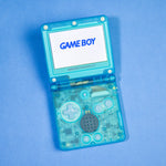 Load image into Gallery viewer, Modded Game Boy Advance SP W/ IPS V2 Screen (All Blue)
