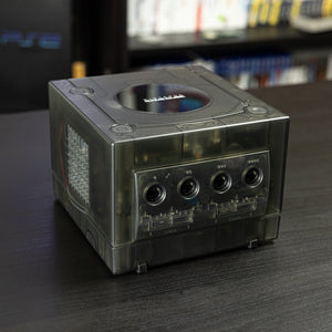 Clear Black Modded GameCube (New Shell DOL-101)