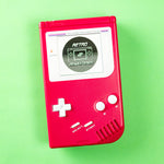 Load image into Gallery viewer, Modded DMG Game Boy w/ RIPS V5 Display (Magenta and White)
