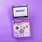 Load image into Gallery viewer, Modded Game Boy Advance SP W/ IPS V2 Screen (Clear Purple)
